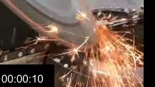 Sharpening a Chainsaw with JUST a Grinder