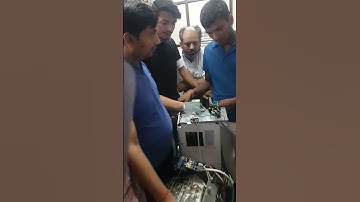 Split AC Contactor wiring in practically training institute call 9540879879