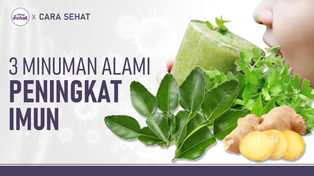 Cegah Penyakit, Ini 3 Resep Minuman Alami Peningkat Imunitas | Hidup Sehat tvOne