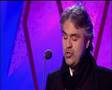 Andrea bocelli pour mon ame live on stage in tuscany