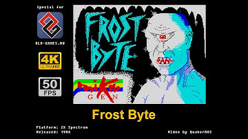 Frost Byte (ZX Spectrum, 1986), Gameplay (Beginning), 4K / 50 FPS
