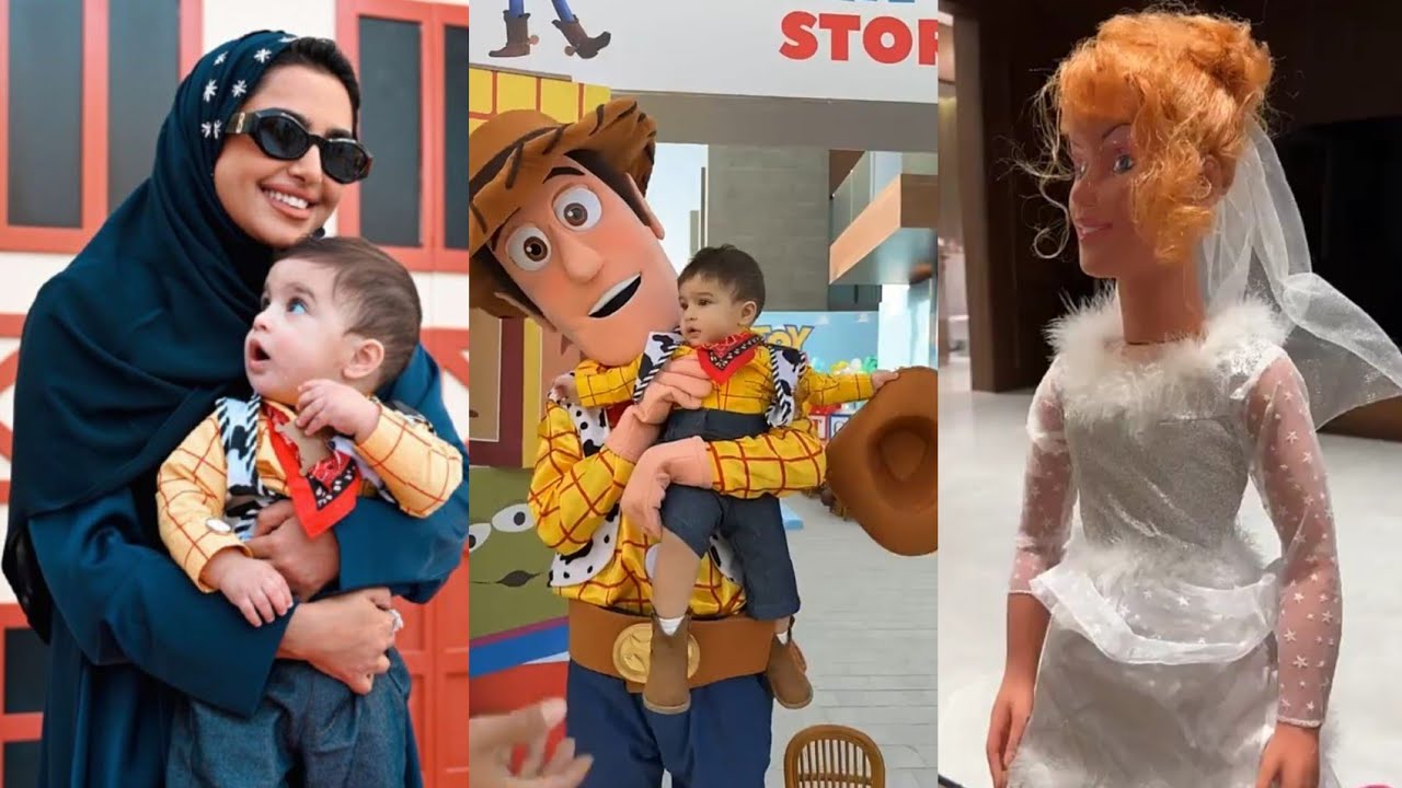 اغرب هدية وصلتها😨حفل بلوك toy story🔥لينا ترقص جدتها💃ميلاد سليمان بيبي نجلاء الودعاني