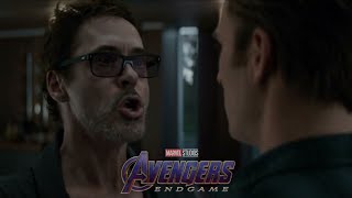 Tony Ve Steve Tartişma Sahnesi̇ Avengers 4 Endgame Yeni̇lmezler Son Oyun