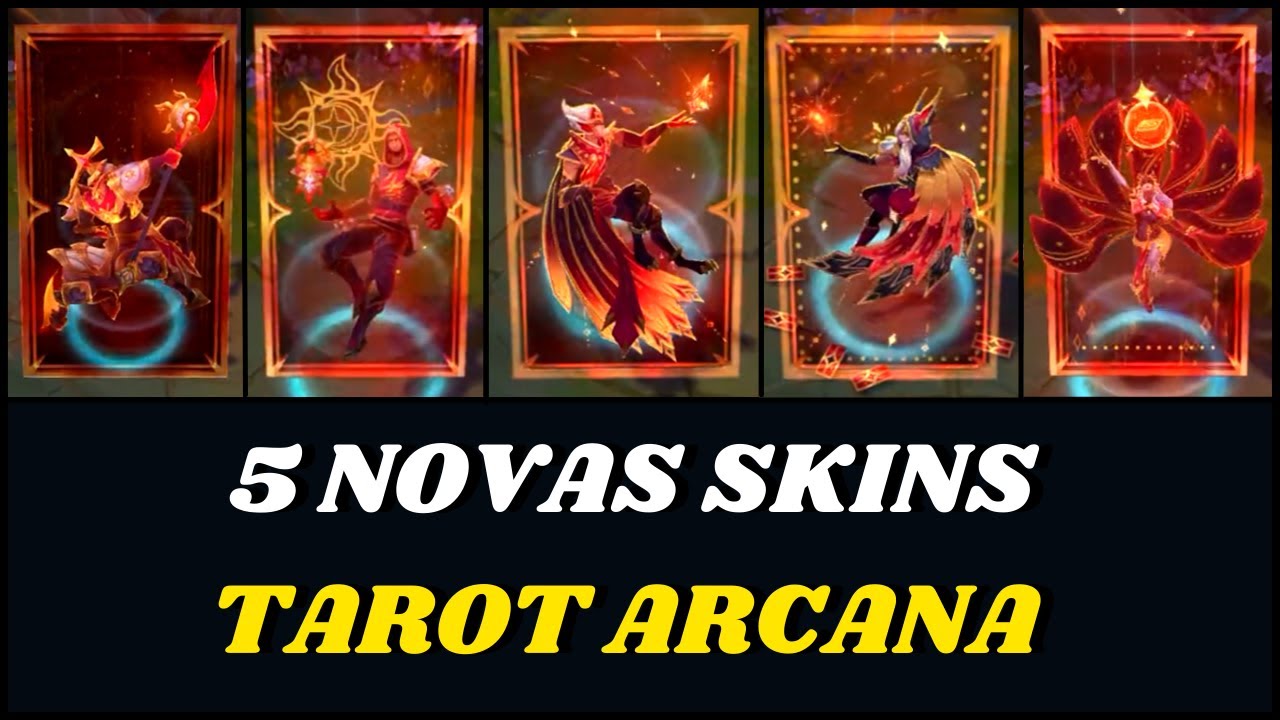Novas Skins Arcana | Ahri, Xayah, Rakan, Ryze e Hecarim | Prévia Patch