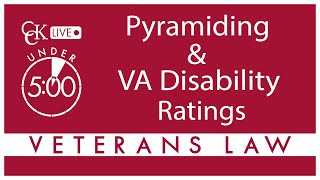 VA Pyramiding: How to Avoid Stacking VA Disability Ratings