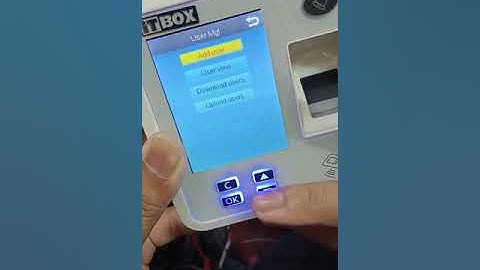 iTBOX FAR-300 Fingerprint Time Attendance How to register new user fingerprint & Edit user