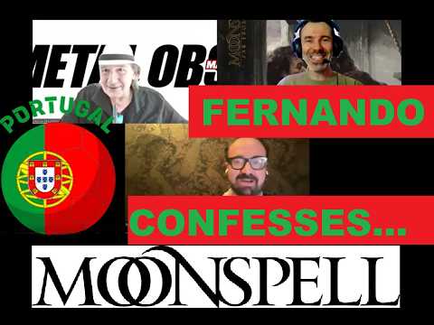 MOONSPELL interview (gothic/dark metal-PT) - Fernando Ribeiro (vocals) for new album Far From God