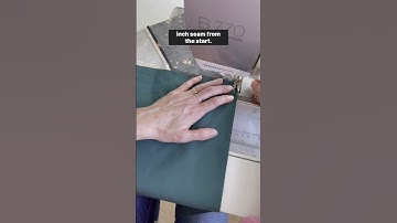 How to sew a Y-seam in less than a minute!