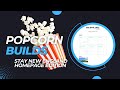 Popcorn Theme: Building the Stay New England Home Page #popcorntheme