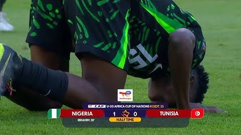 Nigeria U20 vs Tunisia U20 [1-0] AFCON U20 2025