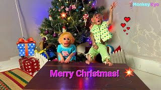 Dad surprised Kyo and BuNa with the sweetest Christmas party ever!💕