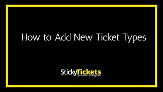How to Add New Ticket