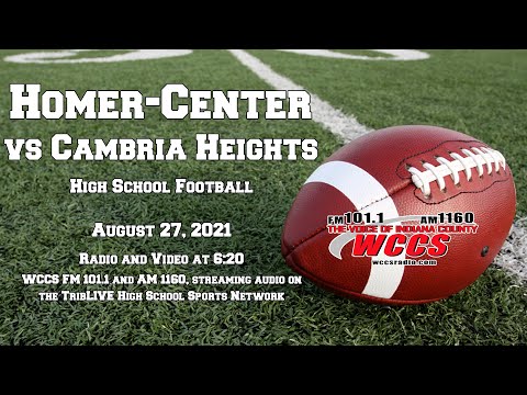 Homer-Center vs Cambria Heights (8-27-21)