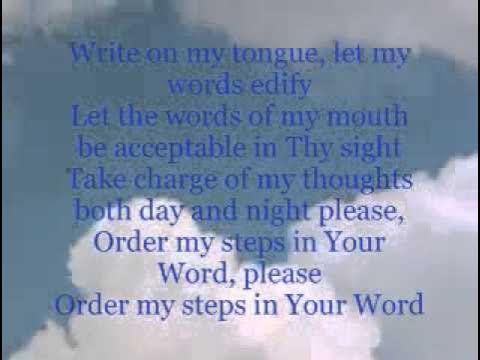 ORDER MY STEPS IN YOUR WORD - YouTube.flv
