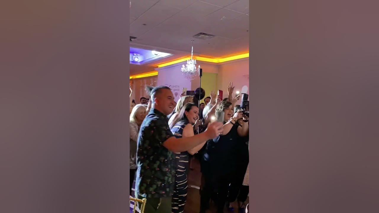 When you make an entrance !! #shorts #shortvideo #toronto #birthday #birthdayparty #suprise #party
