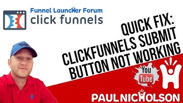 Quick Fix: ClickFunnels Submit Form Button Not Working