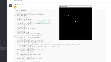moving turtle love2d code in description
