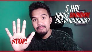 5 FAKTOR PENYEBAB BISNIS GAGAL - Nomer 5 Paling Banyak !!