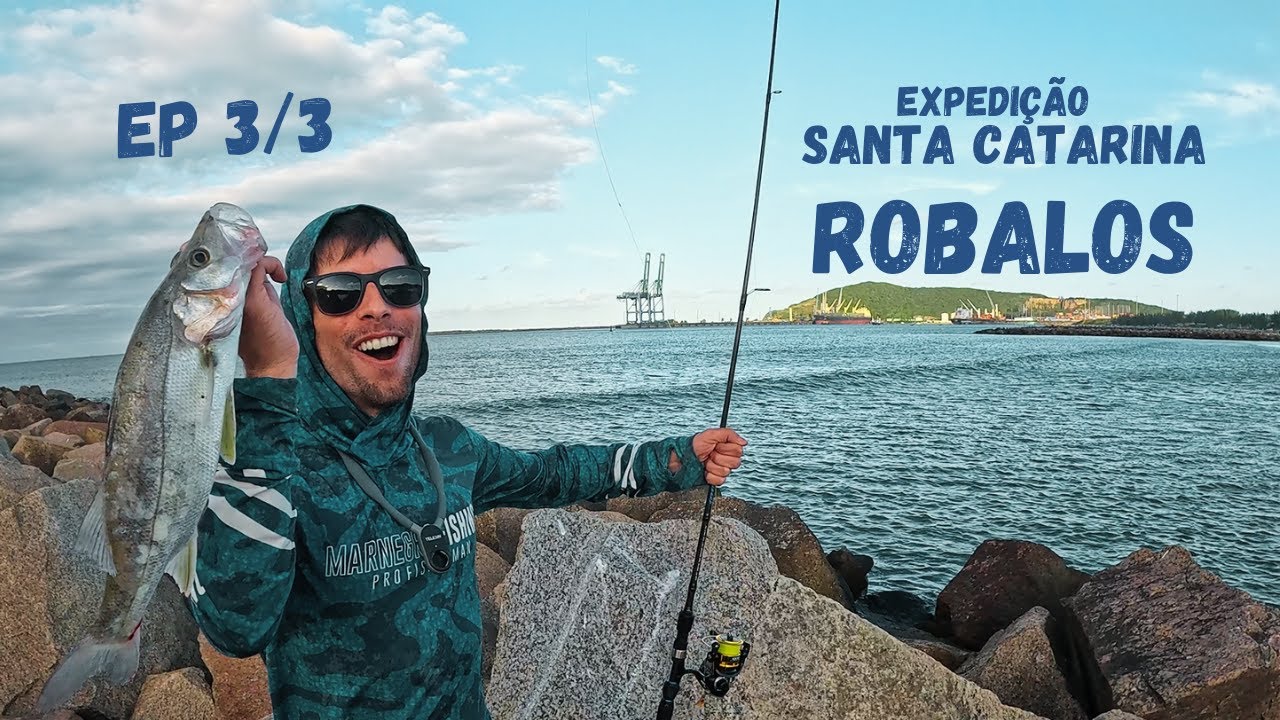 Pescaria de muitos ROBALOS na Praia do Porto - EP: 3/3 | Expedição em SC!