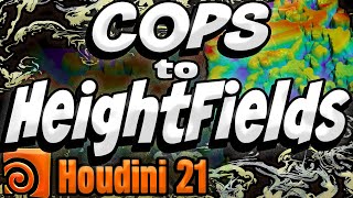 Celebrity COPs in Houdini 21 WILL CHANGE the Landscape!  (COPS to HeightField) Wealth