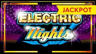 JACKPOT HANDPAY! Electric Nights Slot - INCREDIBLE RETRIGGERS! screenshot 4