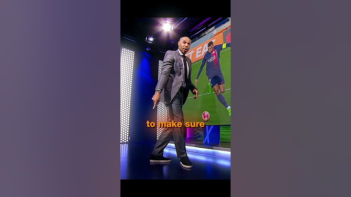 Thierry Henry Revealed Mbappe's Technique 🤯‼️
