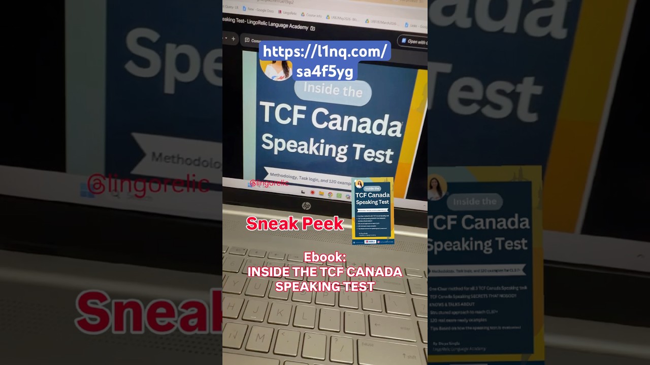 TCF Canada Speaking | CLB 5 | CLB 7 | Mock tests TCF CANADA