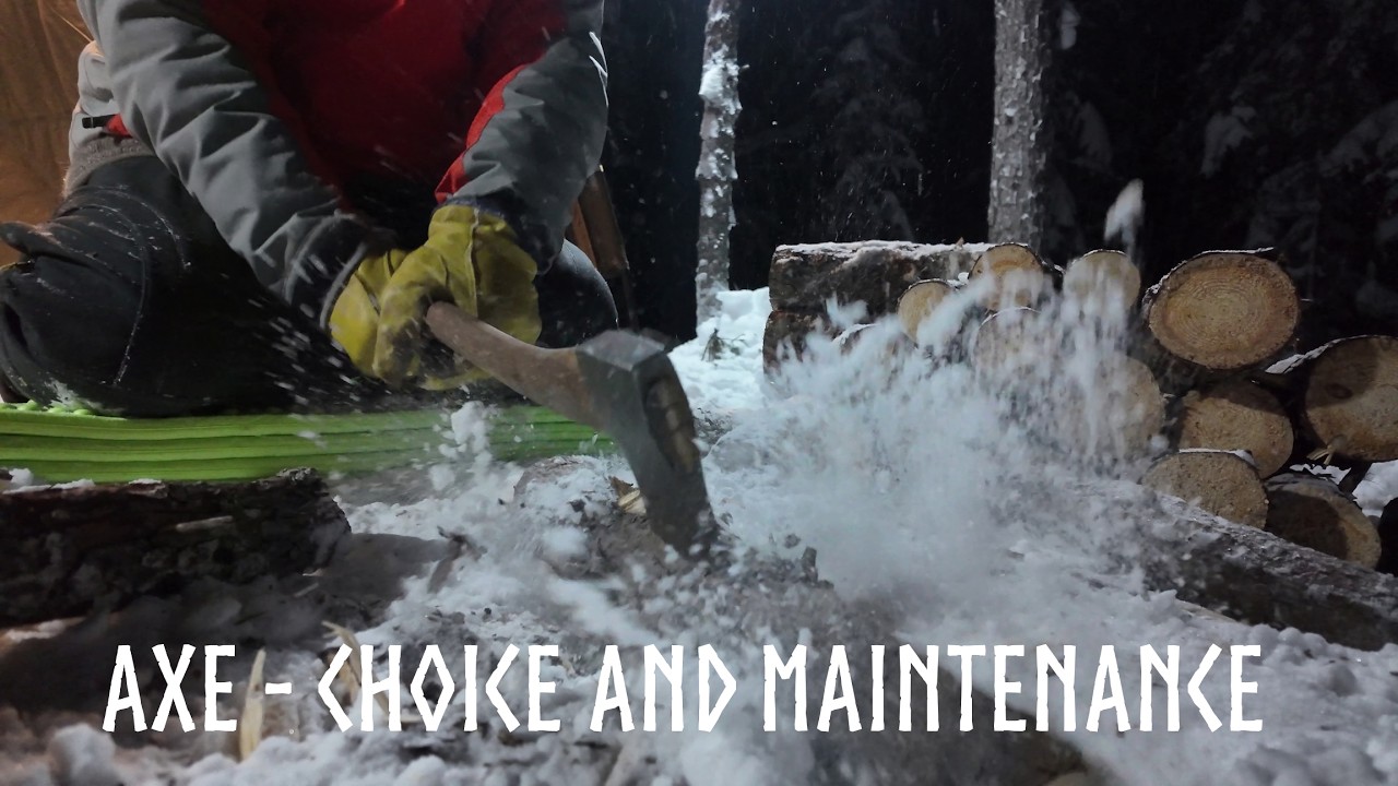 Camping axe, how to choose and maintain