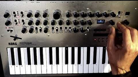 Korg minilogue - Free soundbank - No effects / No talking