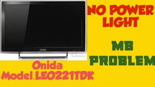 Onida 22' Led TV No power Problem Malayalam @ETechElectronics