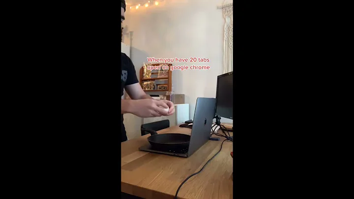 When you have 20 tabs open on Google Chrome.