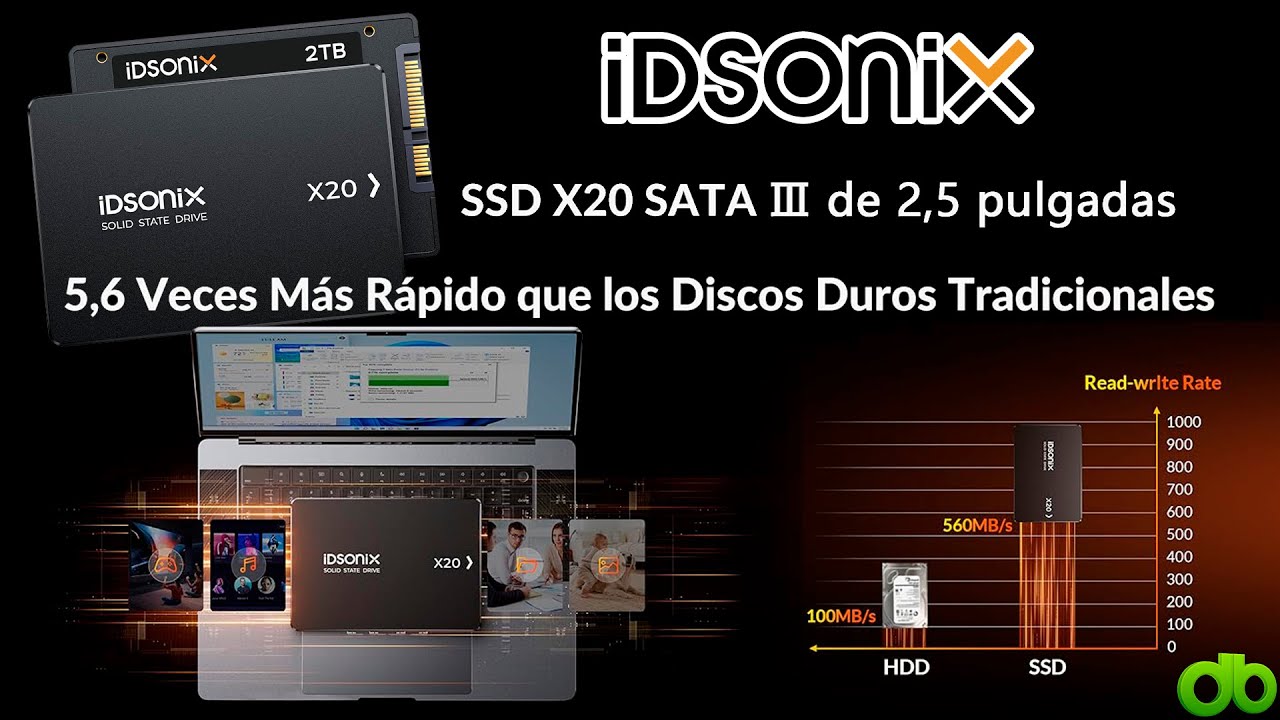 IDsonix SSD 2TB Unboxing, Review and Test High-end at a very good