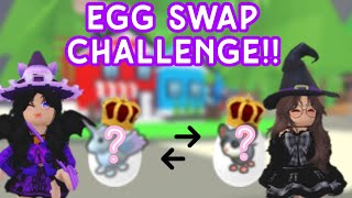 Doing the *EGG SWAP CHALLENGE* with my sister! | 😆This is super fun!😆