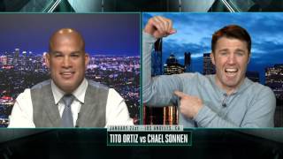 Ortiz and Sonnen Debate it Out - Bellator MMA