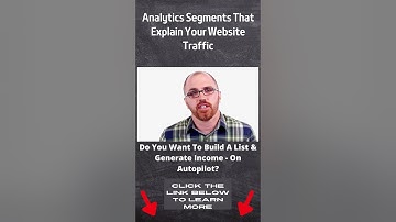 #shorts Top Analytics Segments That Explain Your Website Traffic