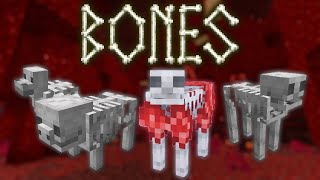 Мод На Жутких Костяных Животных В Незере - Bones Полный Гайд Обзор Мода Minecraft 1.16 Mod Showcase