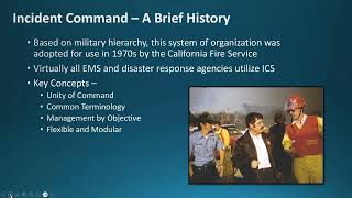 Nursing Home Incident Command System NHICS Profile