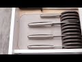 Madesmart In-Drawer Knife Mat Storage – Holds 11 Knives Safely