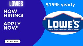 High Pay Remote Jobs at Lowe's (Make 100K+)