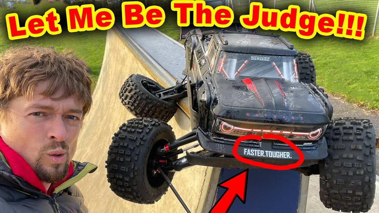 Arrma Outcast 8s Extreme против Traxxas X-Maxx