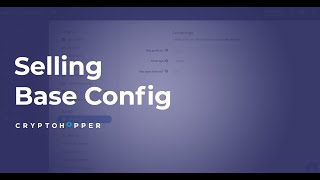 Selling Base Config