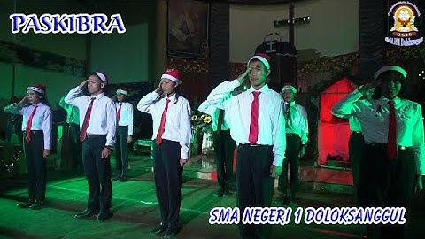 Penampilan Dari PASKIBRA Sma Negeri 1 Doloksanggul |#NatalKeluargaBesarSMANegeri1Doloksanggul