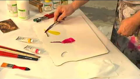 Schmincke Mussini Oils - Translucent Yellow, by Evan Woodruffe - Jackson's Art Supplies