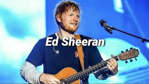 [Playlist] 감성에 젖어드는 팝송🌙 | 에드 시런