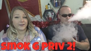 Smoktech G-Priv 2 Review - SHATTER RESISTANT TOUCHSCREEN ft. my Stepdad! | TiaVapes Review