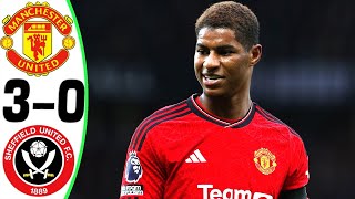 Manchester United vs Sheffield 3-0 - All Goals and Highlights - 2024 🔥 RASHFORD by Football Show 46,093 views 1 month ago 1 minute, 8 seconds