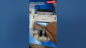 Money Counting Machine fake Note detection