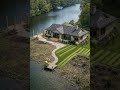 Destroyed Riverside House Restored  Drone #timelapse #cleanup #restoration #renovation #satisfying