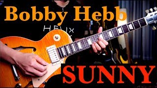 Video thumbnail of "(BOBBY HEBB) - SUNNY guitar cover by Vinai T"