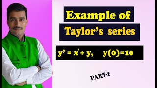 Taylor's series numerical method simple and best example(PART-2) by easy maths easy tricks